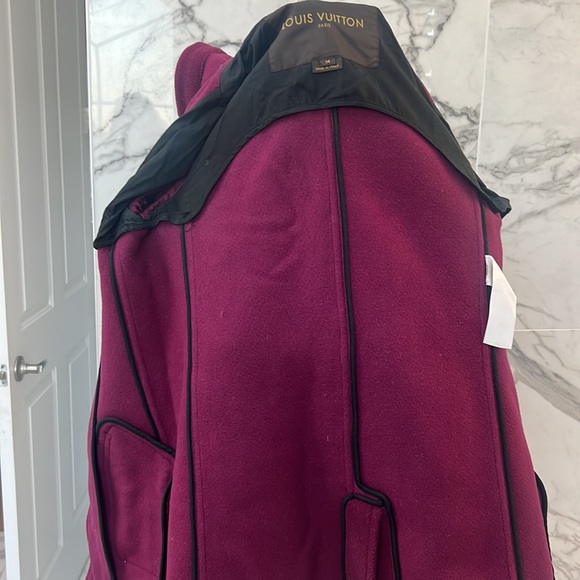 Louis Vuitton wool Jacket leather trim size 38 - Picture 10 of 15